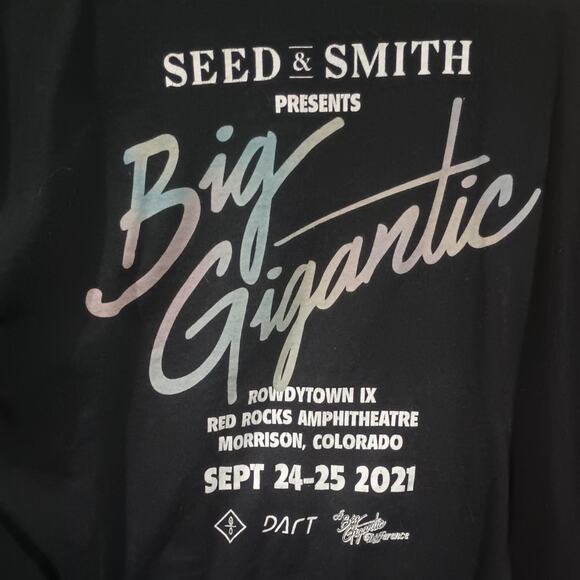 Big Gigantic Rowdytown IX 9 - Red Rocks Concert T-Shirt - Mens XL - Picture 4 of 6